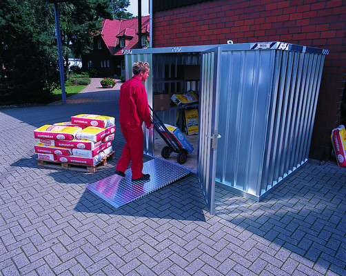 Gartencontainer und Geräteschuppen aus Stahl | BOS Best Of Steel